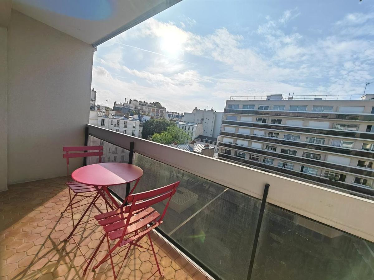Appartement Avec Balcon Et Parking A Paris Alesia Exterior foto